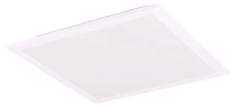 EGLO LED, plafoniera Bottazzo, lampada da soffitto con interruttore a levetta, pannello ultrapiatto con retroilluminazione, lampada da ufficio, luce bianco caldo, bianco neutro, bianco freddo, 30x30 cm