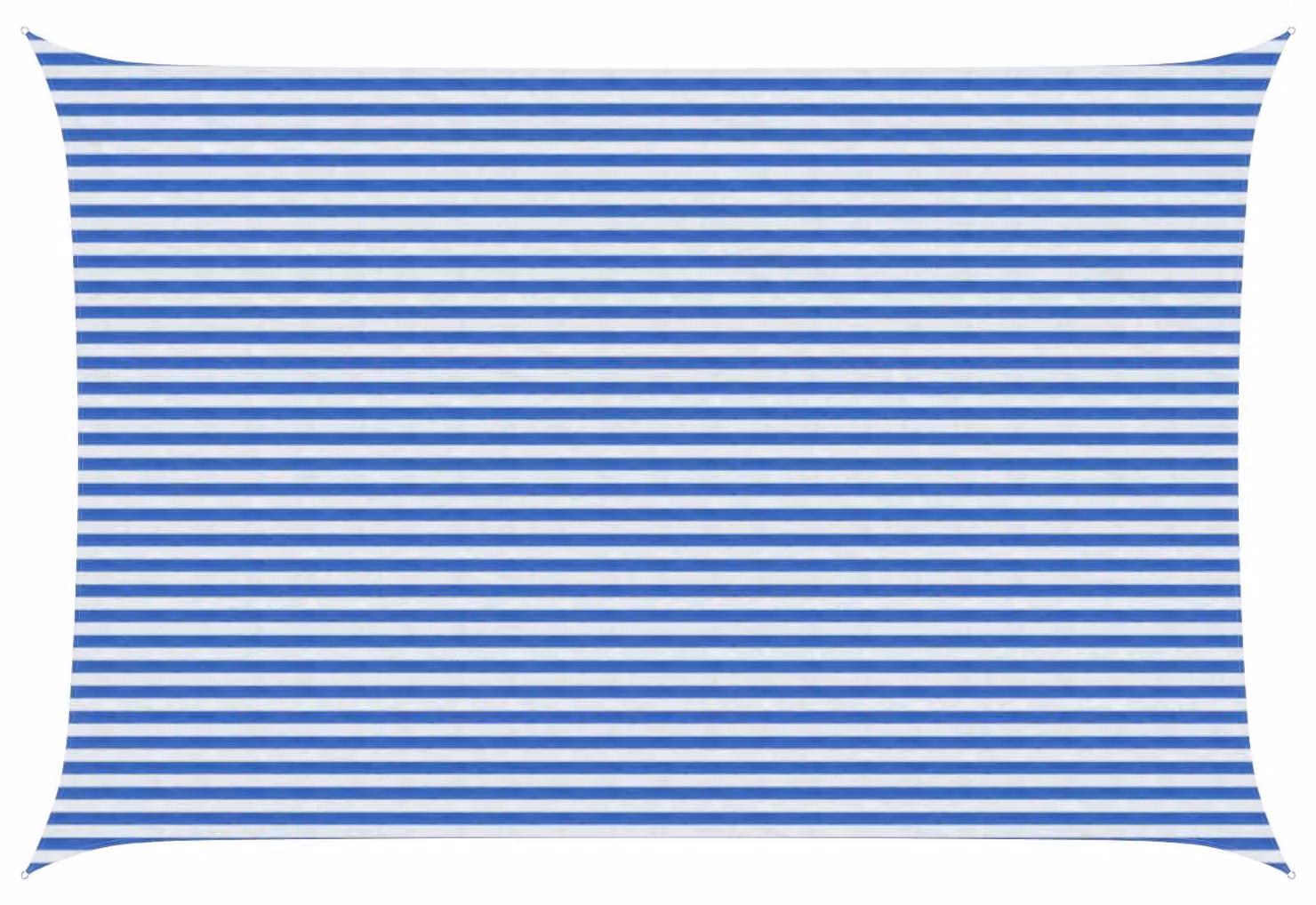 Telo Ombra Blu e Bianco 4 x 7 m HDPE