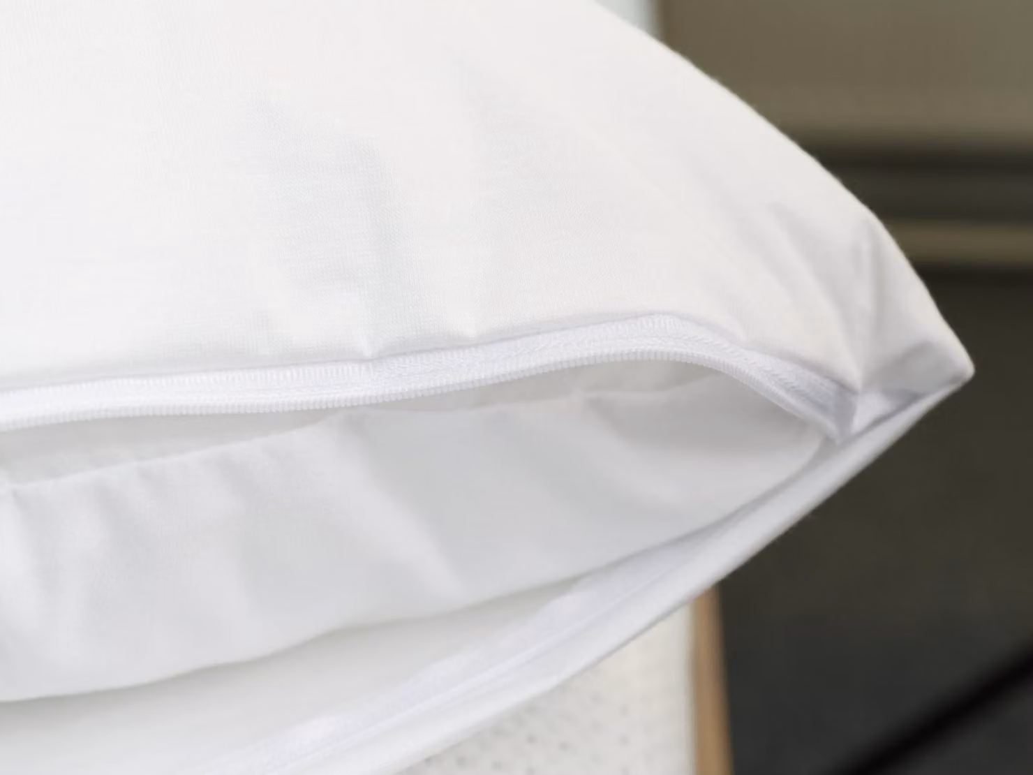 Lyocell proteggi-coperta impermeabile 140x200 cm con cerniera