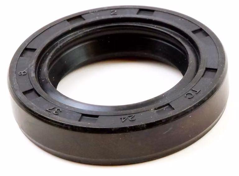 Guarnizione radiale per albero, dimensioni 24x37x8 mm, materiale NBR70, conforme alla norma DIN 3760