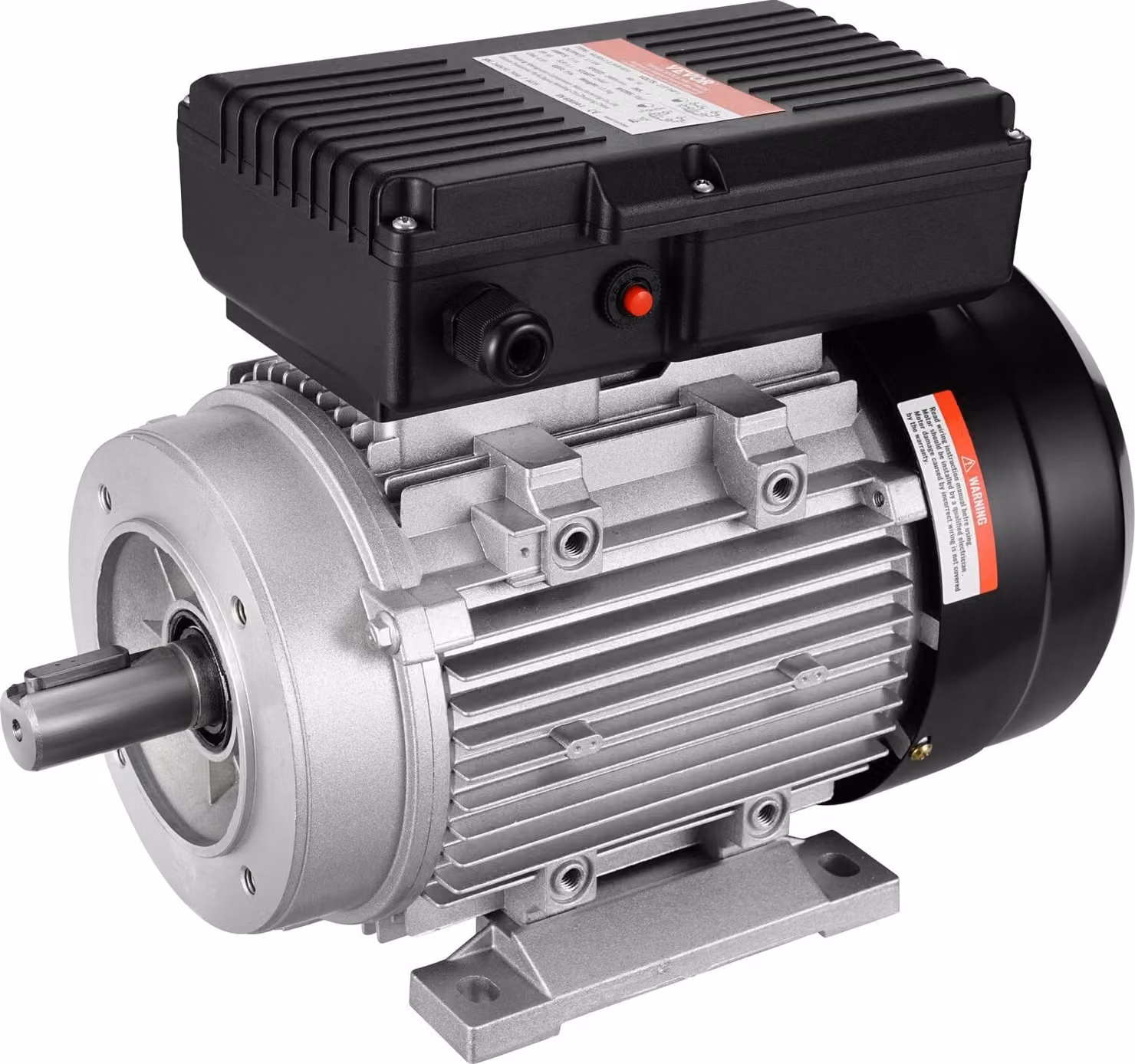 motore elettrico da 1,1 kW a 2800 giri/min AC 220-240V 7,1A monofase Albero scanalato da 24 mm