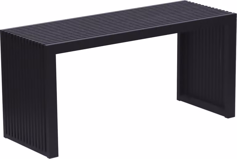 Panca Relaxdays, bambù, panca da cucina moderna, panca per spogliatoio in ingresso, bagno, camera da letto, HBT 43x90x33 cm, panca porta scarpe, nera
