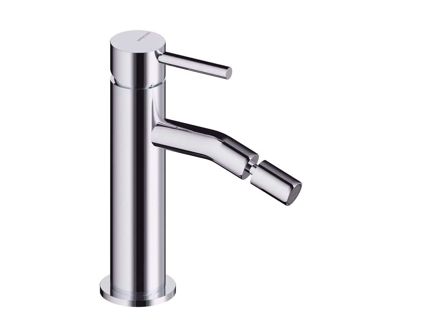 Miscelatore monocomando per bidet SANYCCES LOOP ColdOpen, cromato
