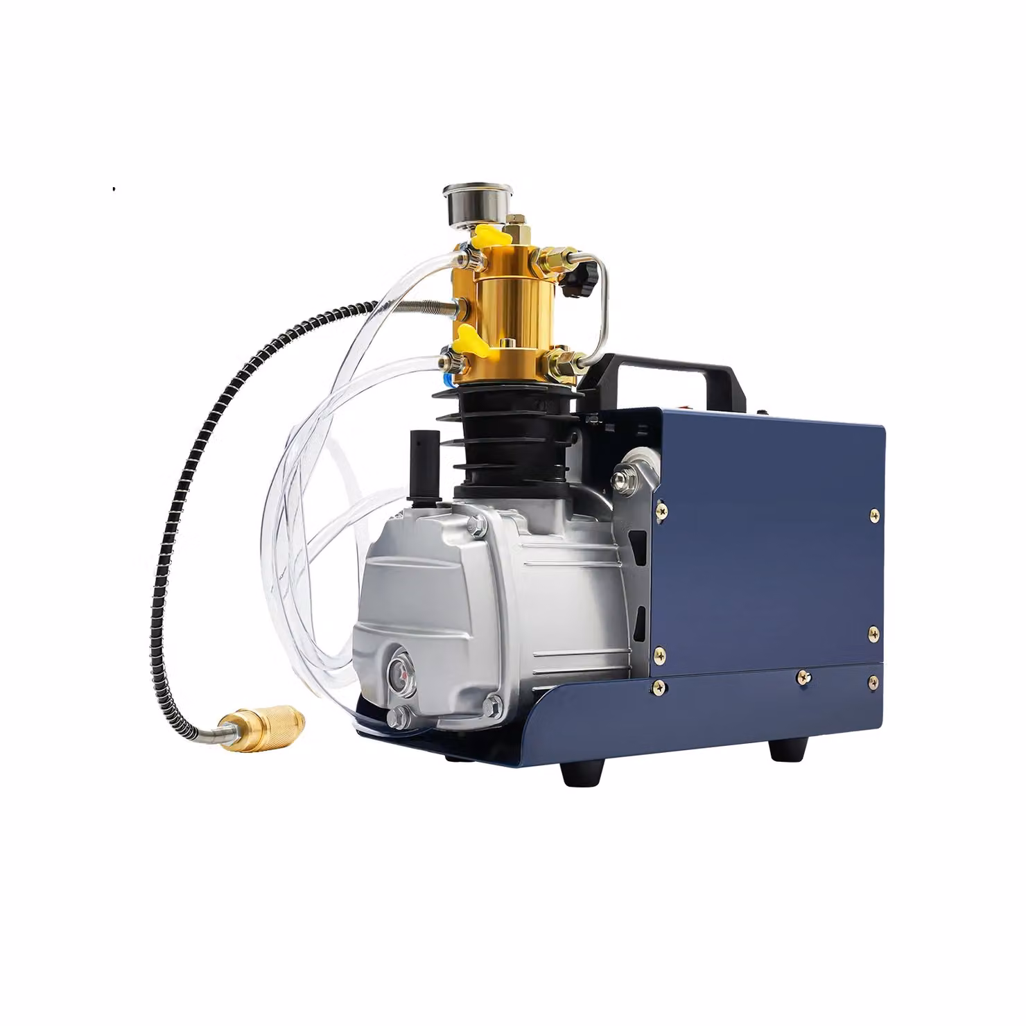 Pompa d'aria ad alta pressione, compressore PCP da 1800W, 0-30 MPa, design compatto, 220V, con spina di tipo EU