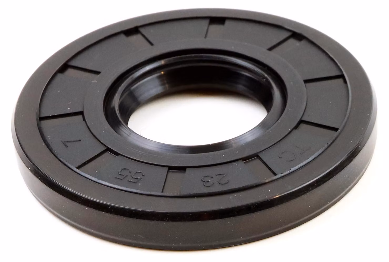 Guarnizione radiale per albero, dimensioni 23x55x7 mm, materiale NBR70, conforme alla norma DIN 3760
