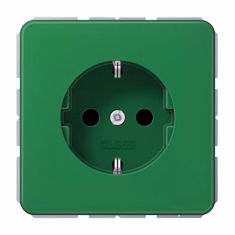 Jung CD1520BFKIGN Presa SCHUKO® 16 A 250 V ~ verde (per SV)