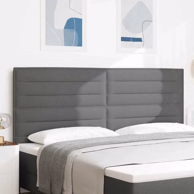 Testiera Grigio scuro Tessuto 3337706