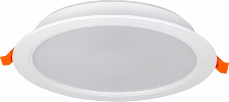Faretto da incasso 18W | Rotondo, senza sfarfallio, 1900lm | Plafoniera CCT colori regolabili 3000-6000 K | Set di 3 pezzi di facile montaggio