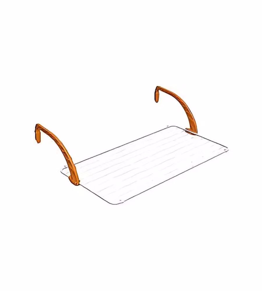 Framar Stendino da Balcone Open Air 10m Acciaio - Stenditore Resistente 105x55cm