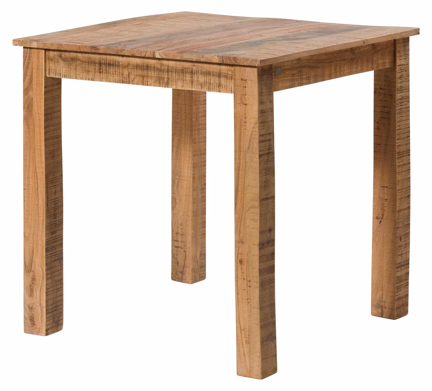 MASSIVMOEBEL24 | Tavolo da pranzo in legno di acacia 80x80x76 finitura naturale protettiva NATURE OF SPIRIT #324