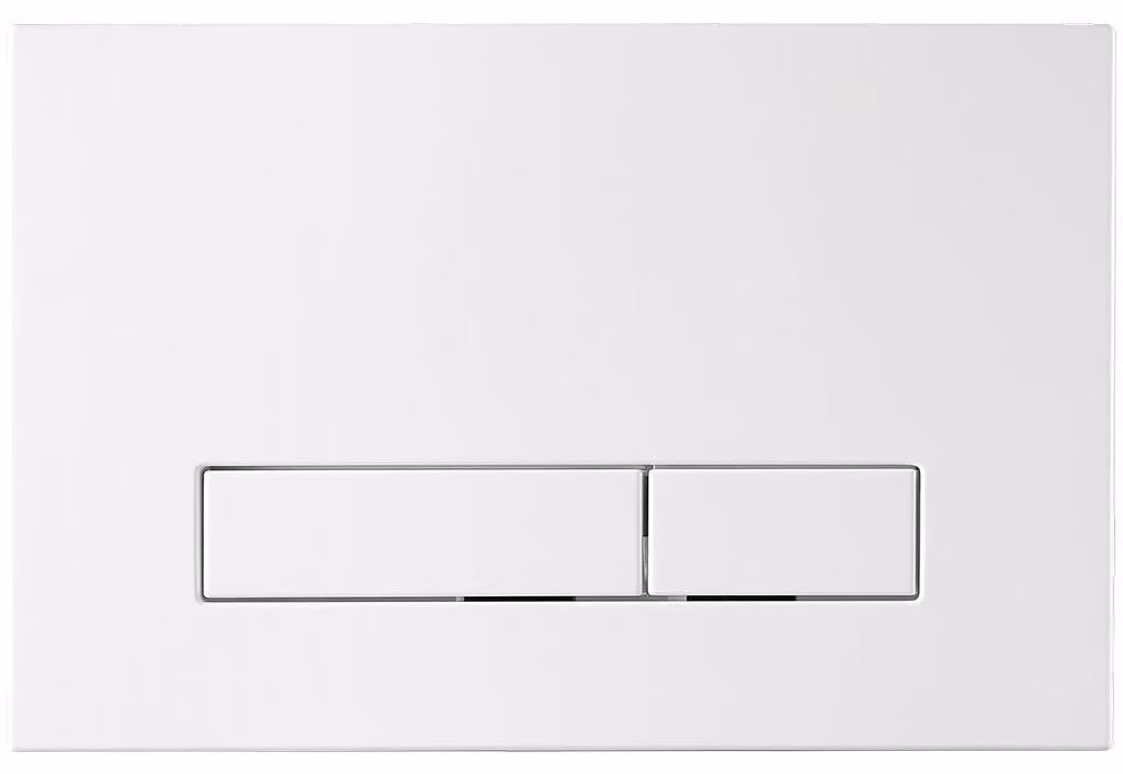 CERANO - Pulsante di comando per moduli WC Lite/Slim - ABS - bianco
