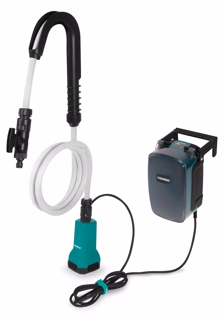 Pompa per cisterne, 400 W, 5200 l/h, 20 V (senza batteria)
