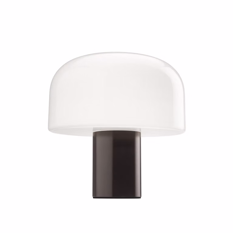 Flos - Bellhop Glass T - Lampada da tavolo - Cioccolato