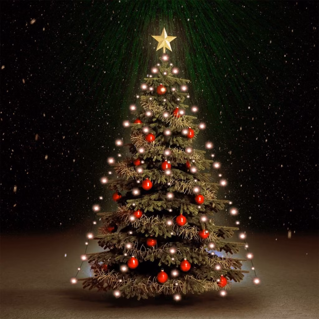 Maison Exclusive - Catena luminosa per albero di Natale con 180 LED 180 cm