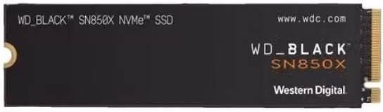 SSD Western Digital Black NVMe M.2 da 4TB - WDS400T2X0E Nero