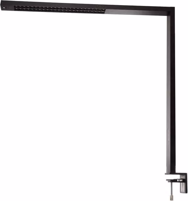 Lampada da tavolo LED DEKO-LIGHT nera con sensore di movimento e funzione dimmerabile per ufficio e studio