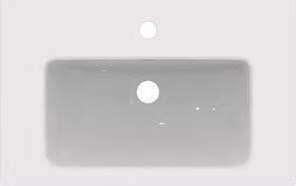 Ideal Standard i.life S lavabo per mobili, 1 foro per rubinetto, con sfioratore, 610x385 mm, T4590MA