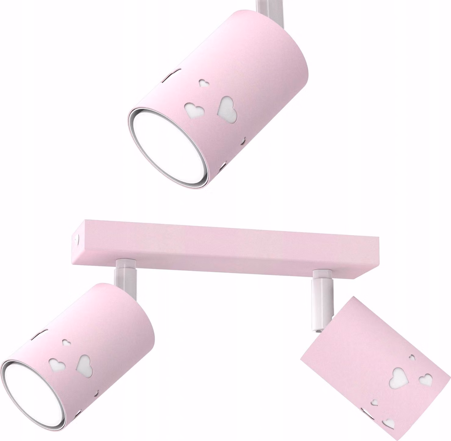 Lampada Da Tetto Per Bambini A Led Gu10 A Forma Di Cuore Rosa Per Bambine