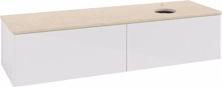 V&B Mobiletto senza struttura anteriore - illuminazione Antao 160x50cm, HL, WBP botti. Lac