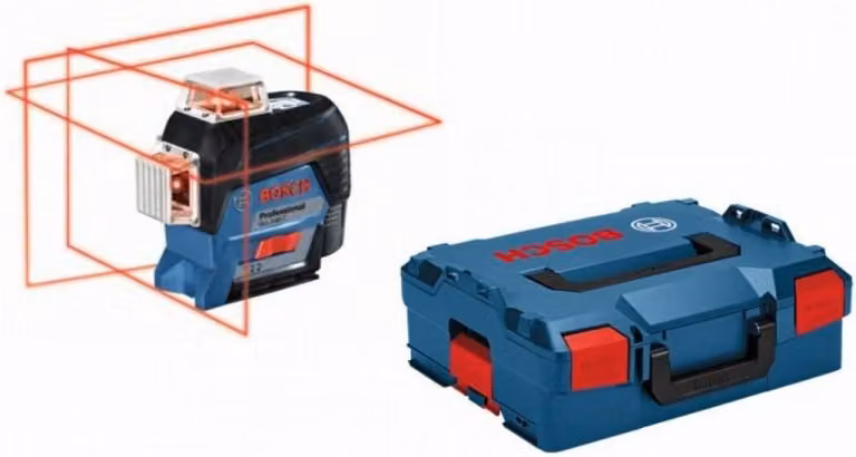 Bosch Laser Di Linea A 3 Piani Gll 3-80 C + Bm 1 + L-Boxx