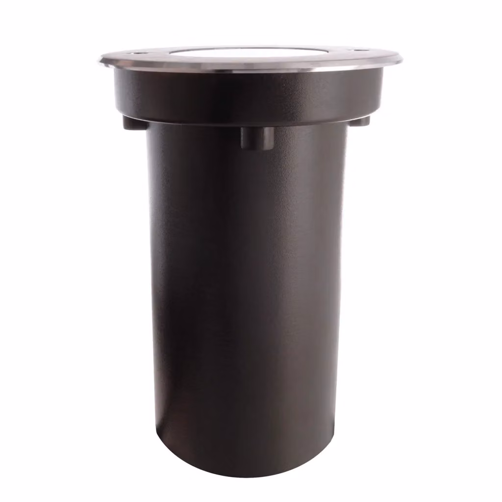 Faretto calpestabile tondo DEKO-LIGHT LED dimmerabile 24V IP67 in acciaio inox per giardino e scale, luce bianco caldo, colore argento – 2