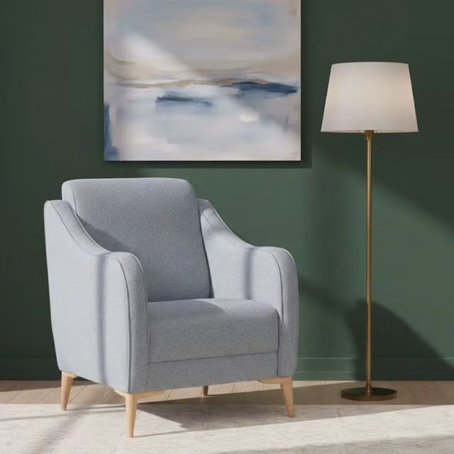 Propata, Poltrona, Grigio Chiaro