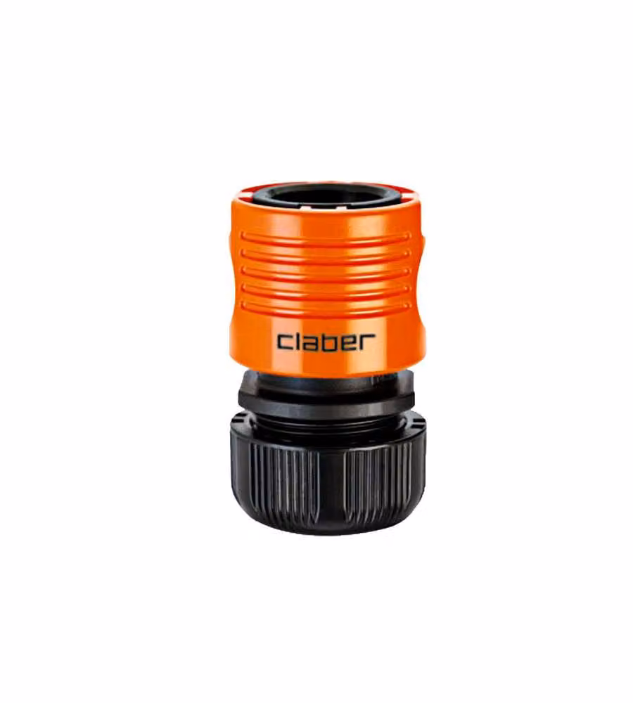 Raccordo rapido universale Claber 1/2" arancione – 2
