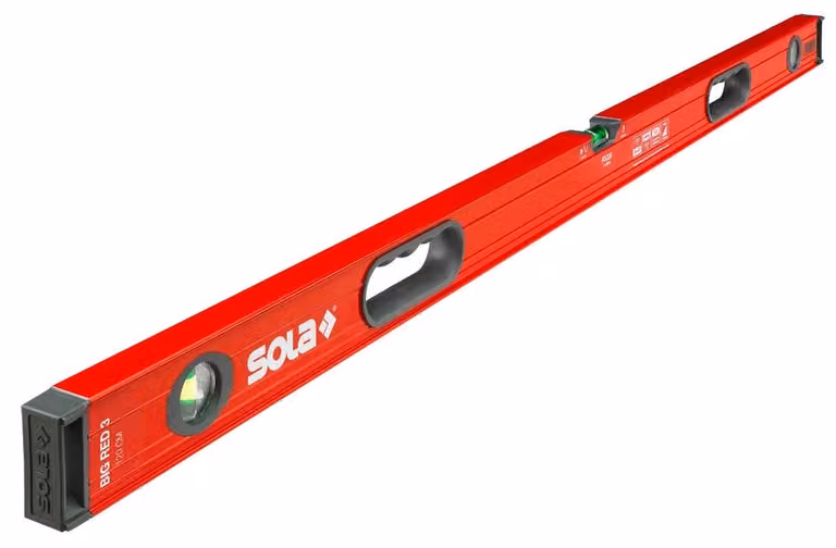 Livella a bolla, livello, modello 3, lunghezza 120 cm