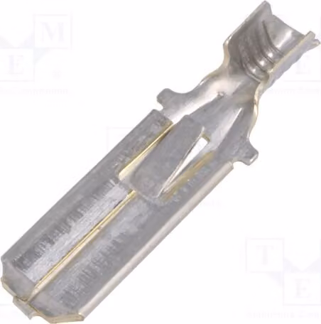 Connettore a morsetto: piatto, 6,3 mm, 0,8÷2 mm², 0,8 mm, maschio, per cavi, modello 42098-2, isolato