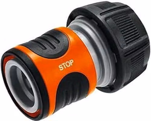 Gardena Raccordo Portagomma Acqua-Stop 19mm 3/4" per Irrigazione