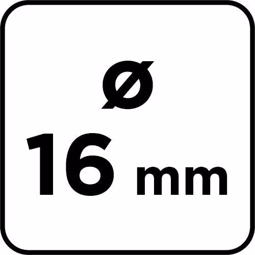 Punta per calcestruzzo SDS Plus con doppia spirale 16 x 160 mm