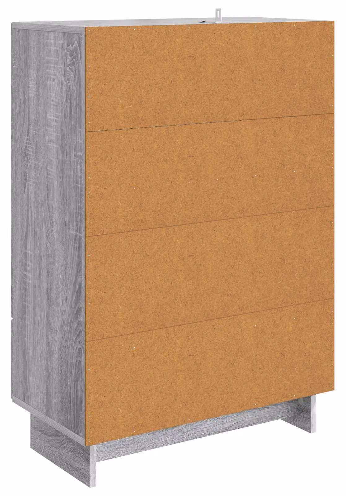 Credenza Sonoma grigia 66 x 34,5 x 95 cm Legno ingegnerizzato
