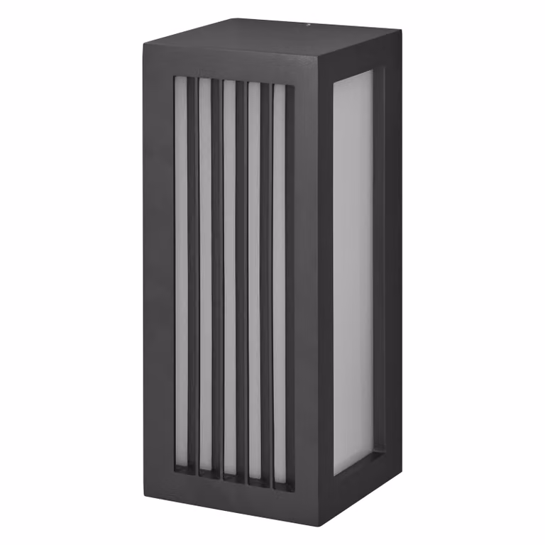 OSRAM ENDURA CLASSIC RADICK W lampada da esterno, applique, attacco E27, grigio scuro, alluminio, installazione rapida e semplice, diffusore smerigliato, classe di protezione IP65, uso esterno