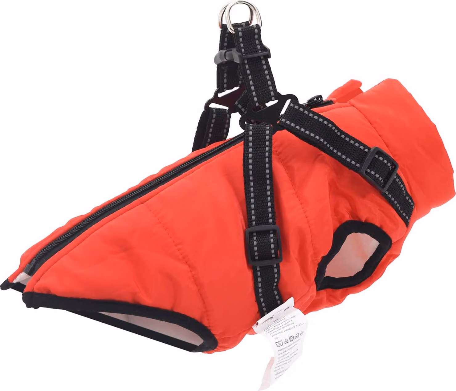 Cappotto per Cani Rosso L36 Pile e Poliestere