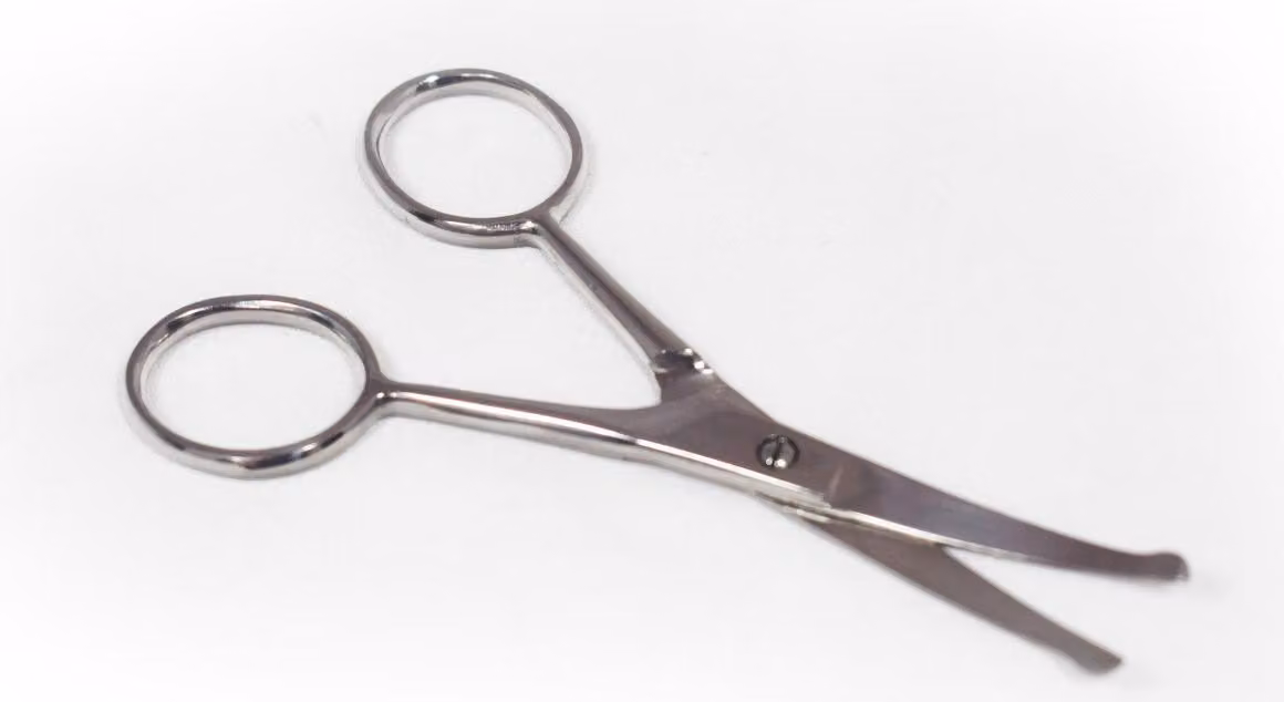 KW TOOLS-2-GROOM Forbici a zampa per cani, ricurve - 11 cm
