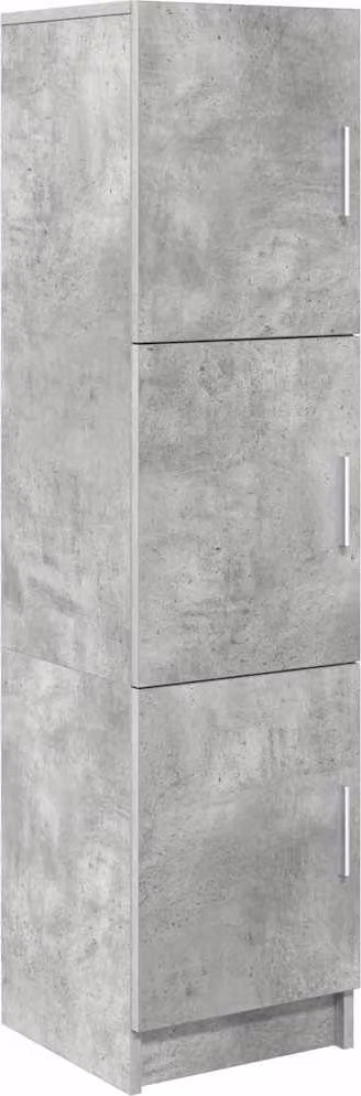 Credenza Grigio cemento 31.5 x 32 x 122.5 cm