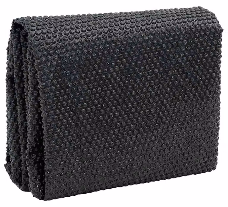 Telo copripiscina rettangolare - 1000 x 600 cm - Nero in PE - Isolante termico