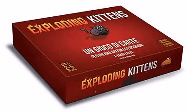 Exploding Kittens Asmodee Gioco di Carte per Famiglia – 2