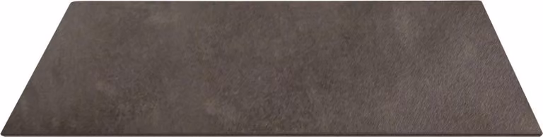 Milani Home - piano tavolo da pranzo fisso 70 x 70 x 10 cm, antracite, HPL laminato