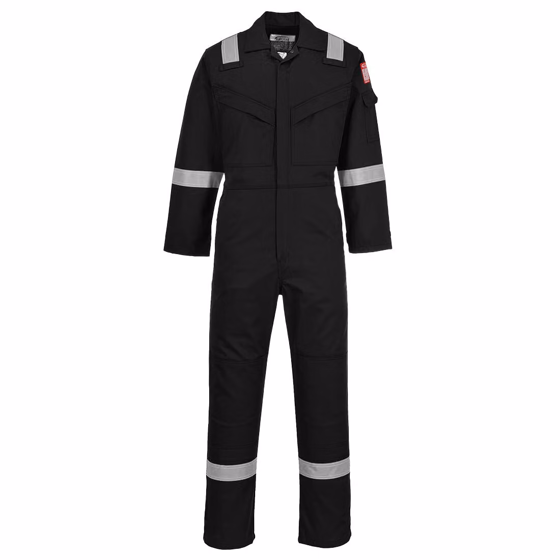 Portwest FR50 Tuta antistatica ignifuga 350 g nero Taglia L