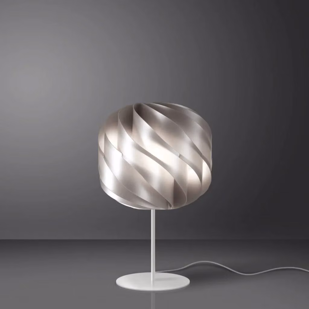 Lampada da Tavolo IPERBRIKO in Metallo Bianca L: 25 cm, H: 44 cm – 2