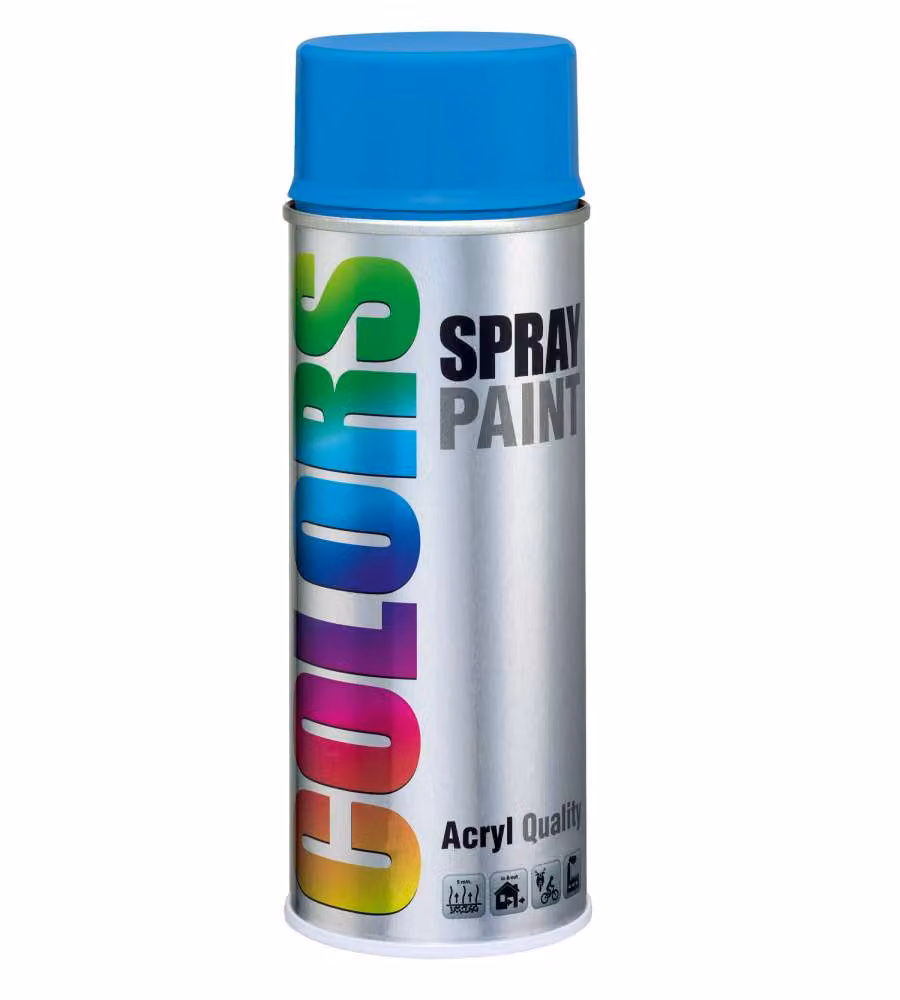 Smalto acrilico COLORS RAL 5015 BLU CIELO 400 ML