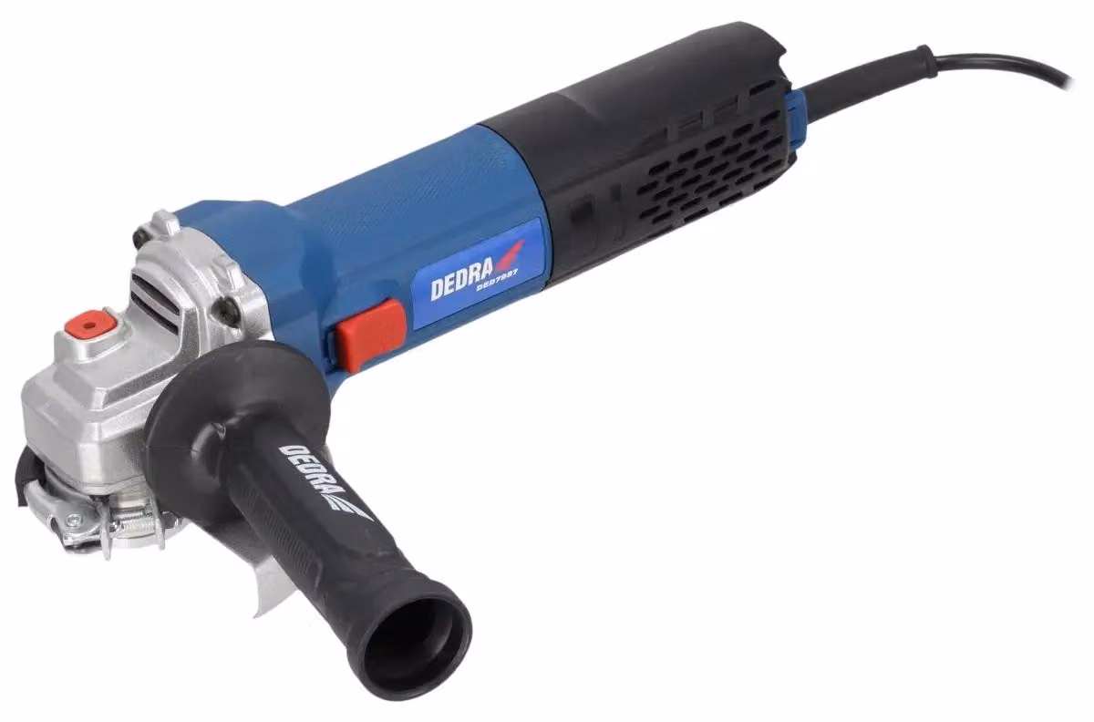 Smerigliatrice Angolare 125Mm 1700W Con Regolazione Della Velocità. Dedra