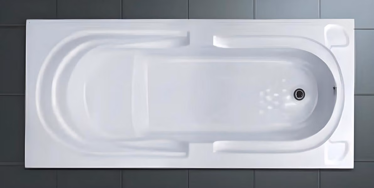 Einbauwanne Badewanne Entspannungsbad Luxuswanne Komfortwanne 170x75 cm