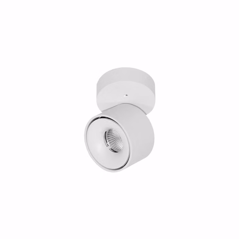 Applique Mini Concord Tricolore da 7w a led orientabile rotonda bianca