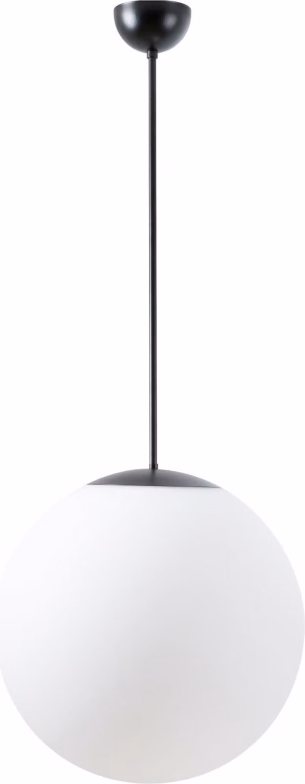 OSMONT ADR61285 ADRIA P3 apparecchio a sospensione in vetro nero/bianco IP40 3000 K 27W LED