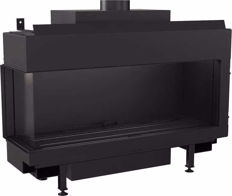 Caminetto a gas KRATKI LEO 100 a sinistra a gas naturale ∅ 100/150 9 kW