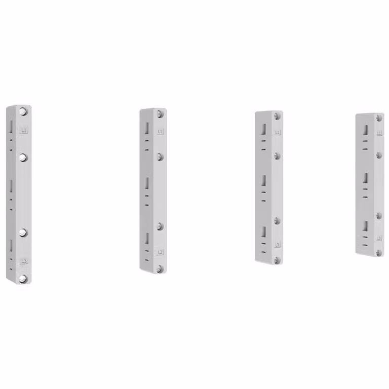 Modulo barra collettrice ABN profondo 5FB/2RE 60 mm per CU 12x5 - 30x10 mm, a 3 poli, EBM 70 mm MTS52703