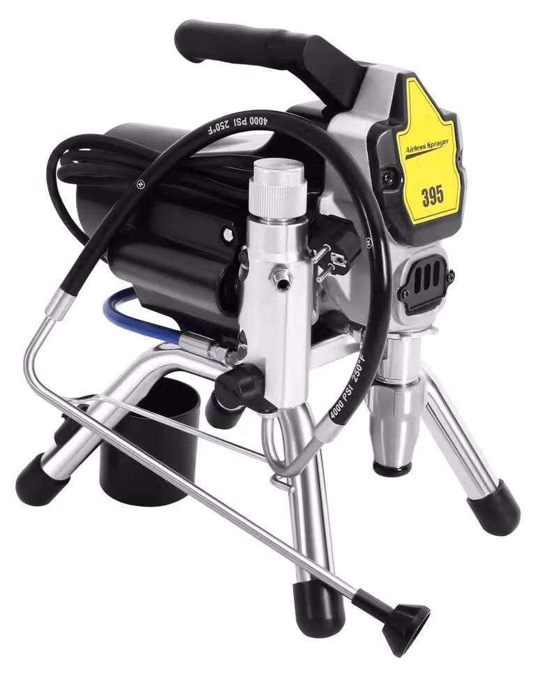 Spruzzatore di vernice senza aria, pressione 3300 PSI, potenza 1800 W, nero