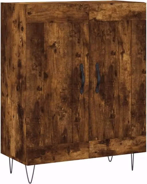 Buffet credenza cassettiera armadio mobile contenitore organizer per cucina soggiorno salotto 69,5 x 34 x 90 cm legno ingegnerizzato marrone 02_0031031